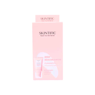SKINTIFIC ครีมซอง สกินทีฟิค กันแดด moisture niacinamide darkspot 377 ceramide กล่อง 6 ซอง