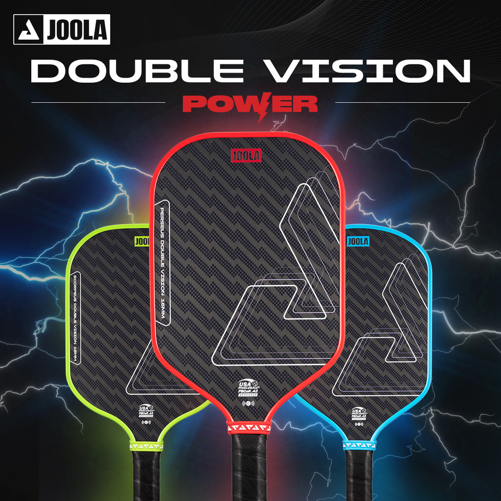 วันนี้ & Pickleball Racket ไม้ปิงปอง JOOLA Yola Double Vision Pickleball Racket คาร์บอนไฟเบอร์ Profe
