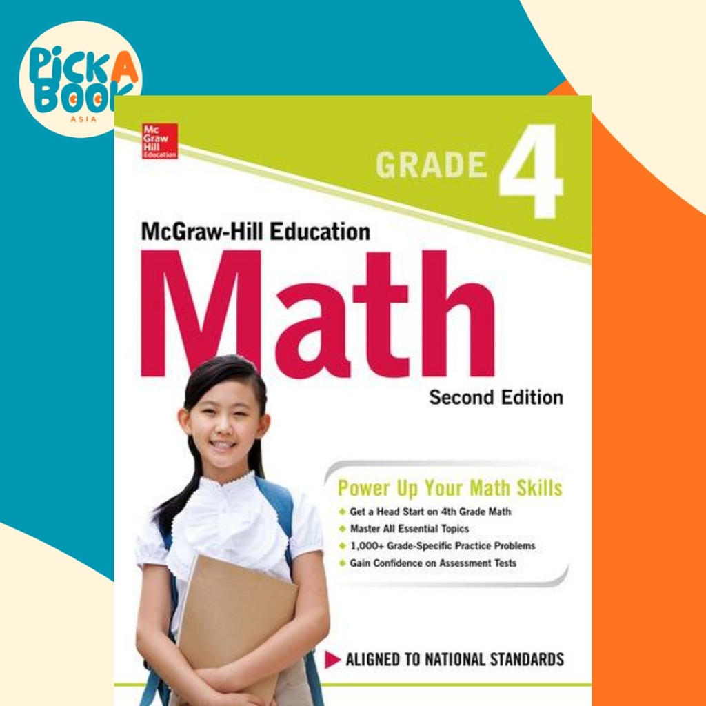 McGraw-Hill Education Math Grade 4, Second Edition โดย McGraw-Hill Education (ฉบับสหรัฐอเมริกาปกอ่อน