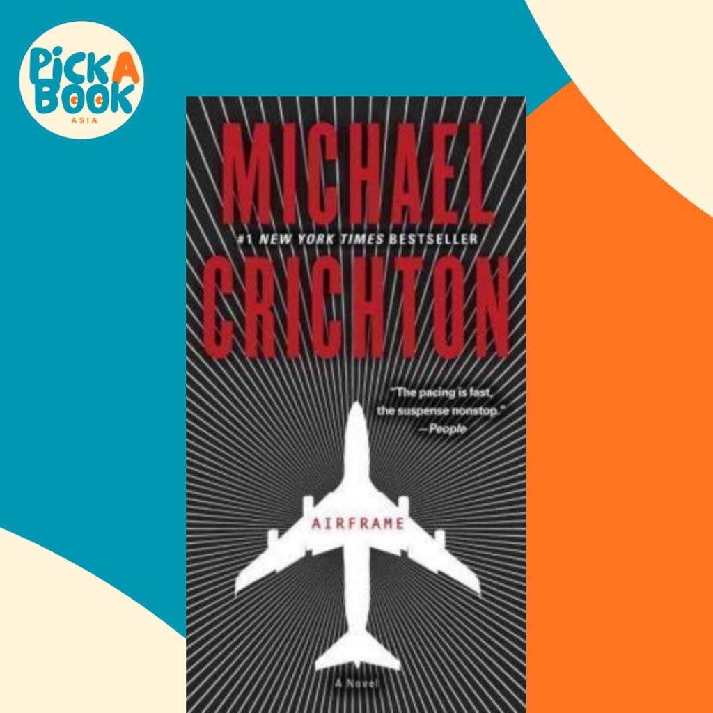 Airframe (Us Edition) โดย Michael Crichton (ฉบับสหรัฐอเมริกาปกอ่อน)