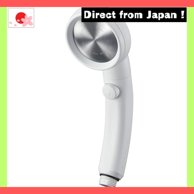 SANEI Shower Head Rainy Move with Handheld Stop, 50% Water Saving Rate, Adjustable Angle, Ultra-Fine