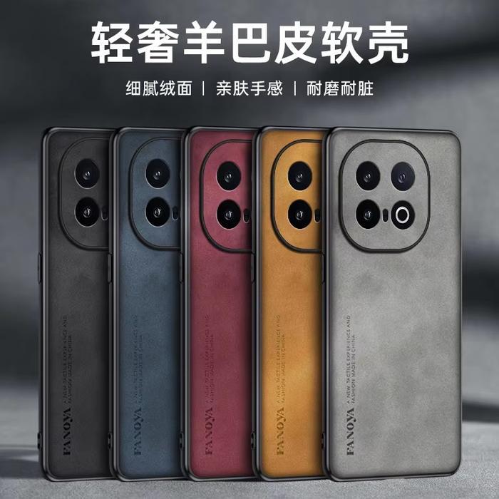 FANOYA PREMIUM NAPPA LEATHER SOFTCASE สําหรับ IQOO 13