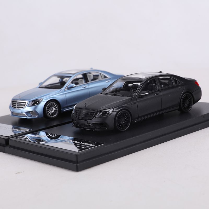 King รุ่น 1/64 Benz S65 AMG W222 ล้อแม็กรถDiecastรุ่นของเล่นของขวัญวันเกิด