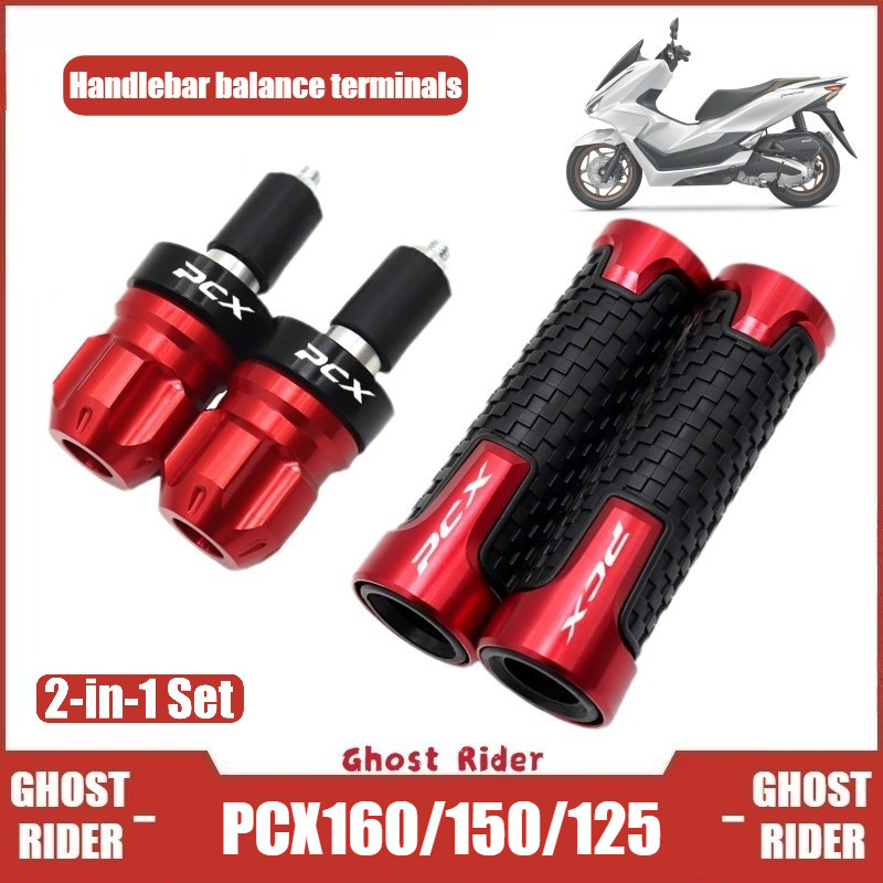 สําหรับHONDA PCX160 PCX150 PCX125 Handlebar End Caps CNCอลูมิเนียมบาร์Endน้ําหนักรถจักรยานยนต์Balance Plugs