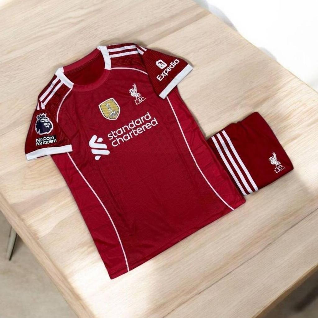 7สีขายดีที่สุด!! ชุดฟุตบอล ทีมลิเว.. ชุดกีฬาใหม่ล่าสุด 2025-2026 ผ้าดีใส่สบาย เสื้อ+กางเกง พร้อมส่ง