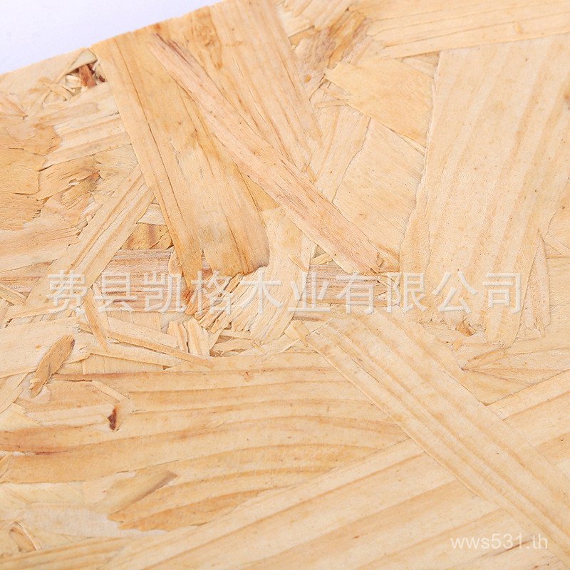 OSB Osong Board ผู้ผลิตสนทั้งหมดกระดานไม้ไสกระดาน Osong อุปทานทิศทางแสงวิลล่าเหล็กตกแต่ง 1NDF