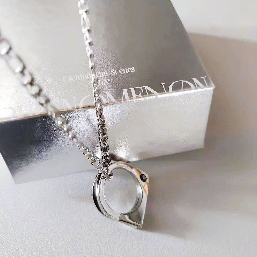 อุปกรณ์เสริมแฟชันจาก CAI Xukun ธีมแฟนคลับ สร้อยคอและแหวน ของใหม่จาก.brand