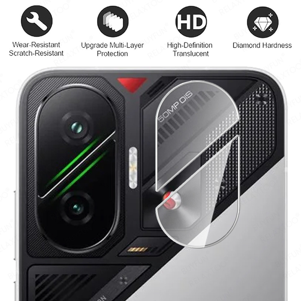 ​9H กระจกป้องกันกล้องสําหรับ Xiaomi Poco F7 กลับ 3D เลนส์โทรศัพท์ฝาครอบฟิล์ม PocoF7 Little f7 5G Glo