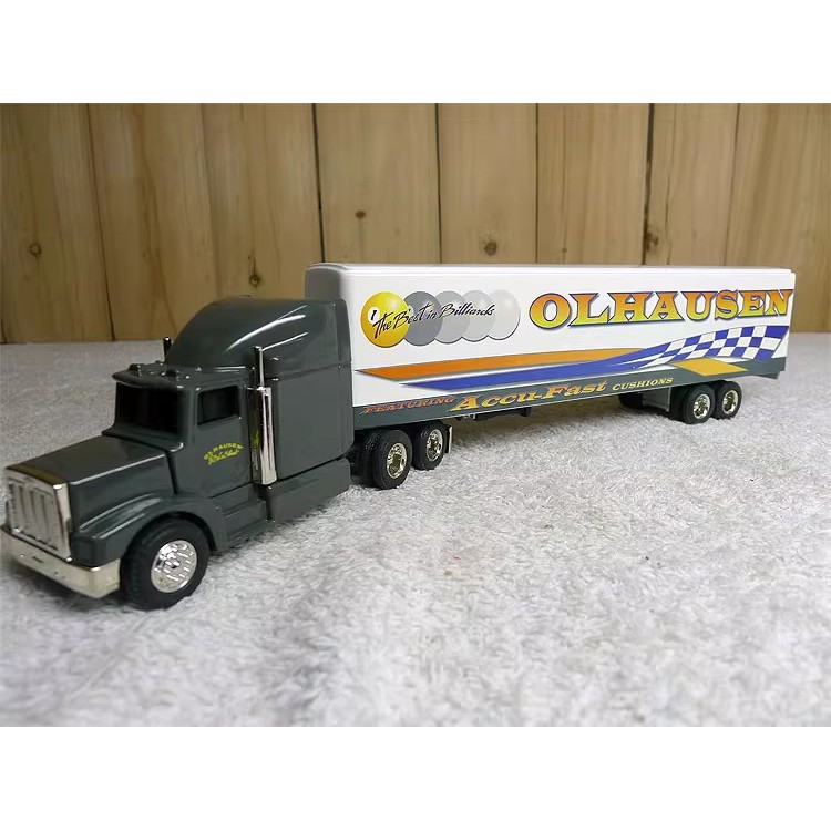 Olhausen Billiards Peter Bill Alloy Heavy Truck Container Truck Model Anders ERTL 1: 64