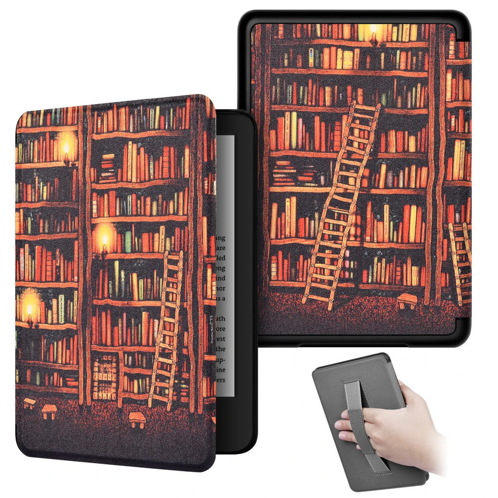 สายรัดข้อมือสมาร์ทสําหรับ Kindle Paperwhite 10th ฝาครอบแม่เหล็กสําหรับ Paperwhite 4 Pq94wif 2018 เกร