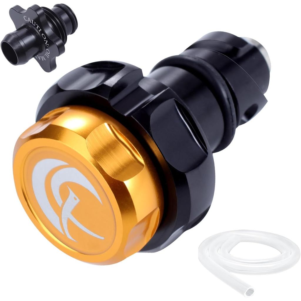 2015+ Ford F150 Raptor/Mustang/Bronco V6 Replacement Oil Drain Plug with Guide Pipe for Efficient Oi