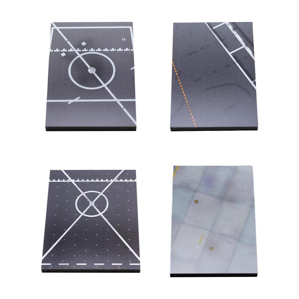 [rmdntq] Airport Runway รุ่นสะสมเครื่องบินที่จอดรถผ้ากันเปื้อนฉากไม้รุ่นเครื่องประดับจําลองหัตถกรรมจ