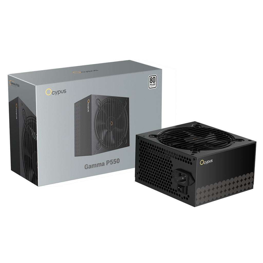 PSU OCYPUS GAMMA P550 80PLUS WHITE (Power Supply / พาวเวอร์ซัพพลาย)