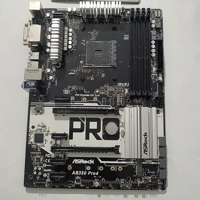 ASROCK/ASROCK AB350 Pro4 เมนบอร์ด AM4 DDR4 M.2 NVME