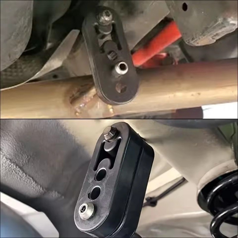 2/4 หลุมรถท่อไอเสียแขวน-สากลยางยึด-การดูดซึมช็อก,บัฟเฟอร์-เครื่องมือซ่อมรถยนต์-แชสซีอัตโนมัติป้องกันท่อไอเสียสนับ - รูปที่ 2