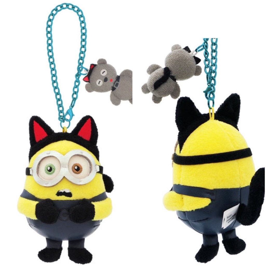 คลังสินค้าพร้อมในประเทศ USJ Universal Studios Osaka Halloween Limited Black Cat Bob Bob Doll Pendant