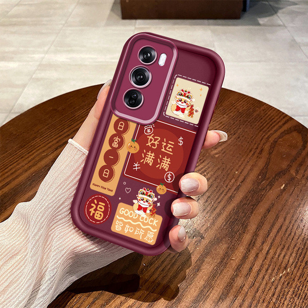 oppo find x8 pro case oppo find x8 case เหมาะสําหรับ OPPOReno12/11 เคสโทรศัพท์ A3Pro/A97 Soft Case R