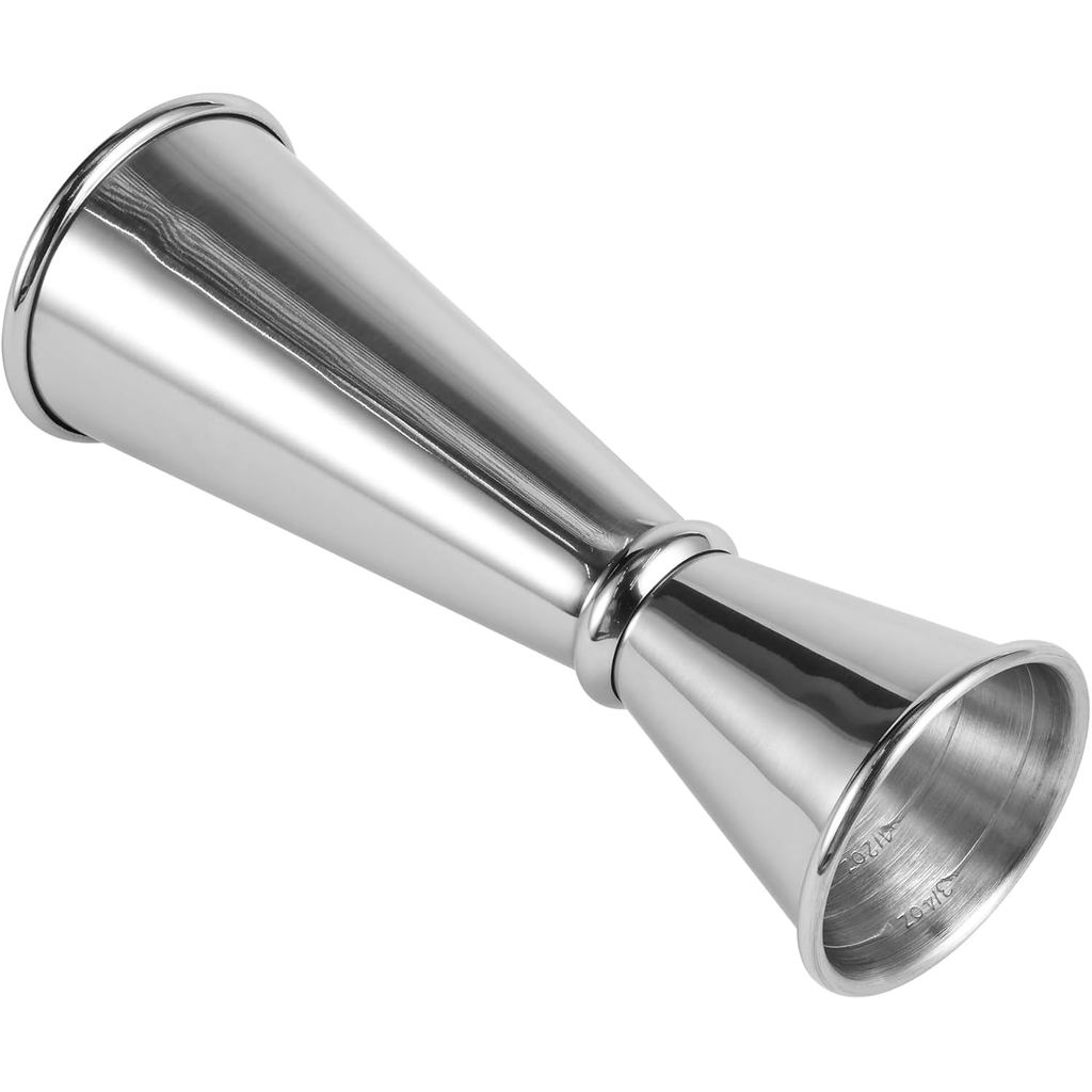 Stainless Steel Japanese Jigger for Bartending，Liquor Measuring Double Jigger 1oz 2oz with Measureme