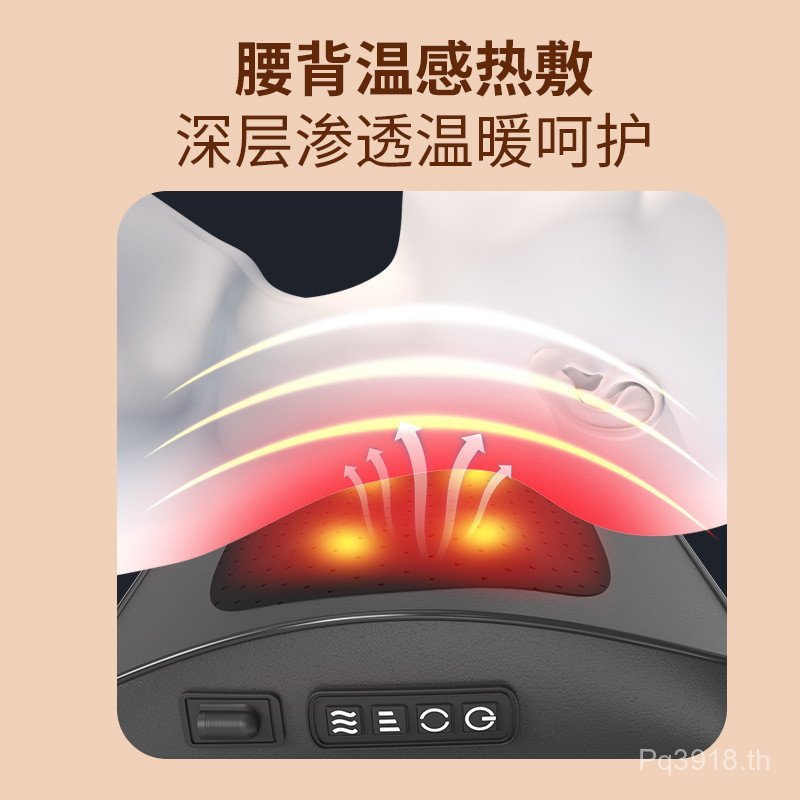 ครัวเรือนกลับไหล่คอนวดหมอนนวดคอข้ามพรมแดนกระดูกสันหลังส่วนคอมัลติฟังก์ชั่เต็มร่างกายเบาะรถนวด KNJ7