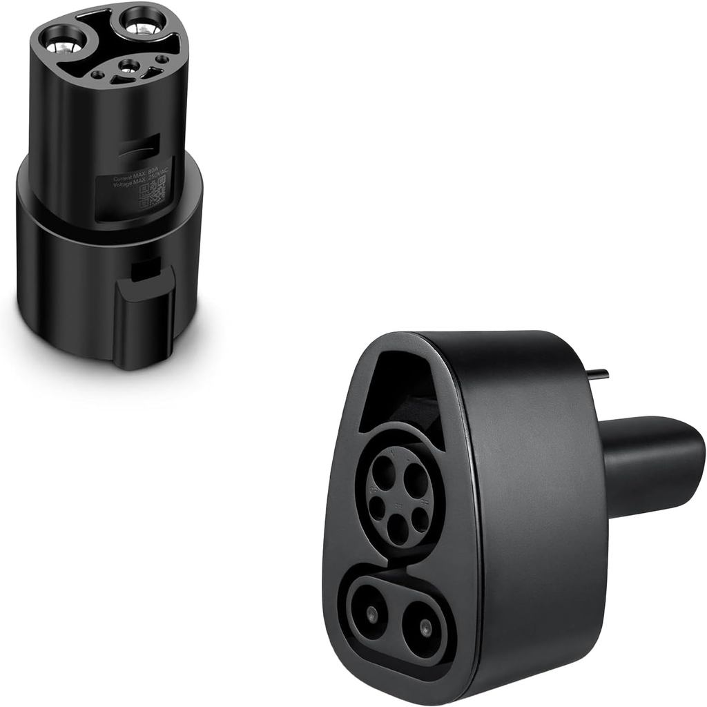 Lectron Bundle - J1772 ถึง Tesla Adapter 80 Amp (250V) & CCS1 ถึง NACS Adapter สําหรับ Tesla Model S
