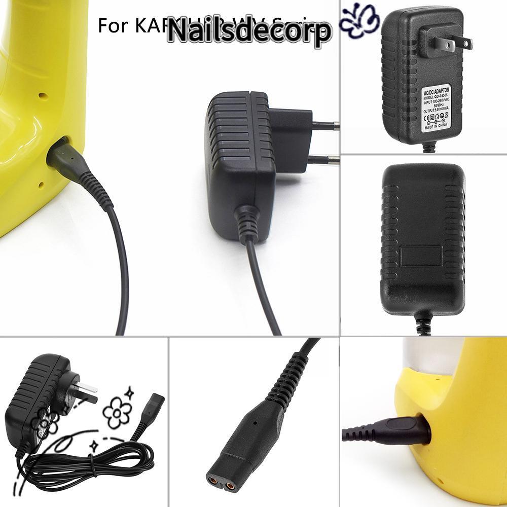 NAILSDECOR เครื่องดูดฝุ่นหน้าต่าง Vac อุปกรณ์เสริมแหล่งจ่ายไฟสําหรับ Karcher WV2 50 60 70 75 Series
