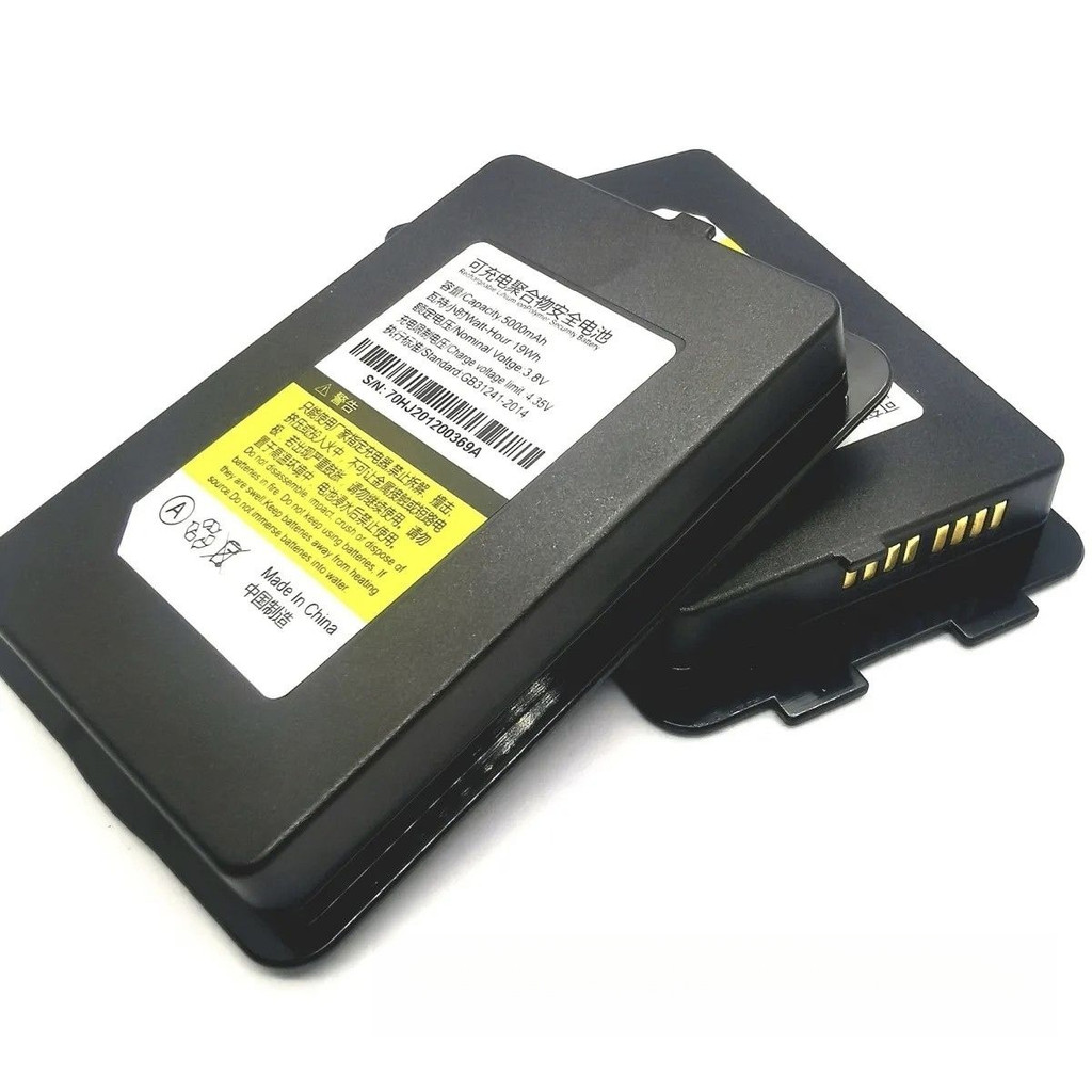 แบตเตอรี่ขนาดใหญ่ 5000mAh เหมาะสำหรับเครื่องเก็บข้อมูล PDA แบบพกพา iData70