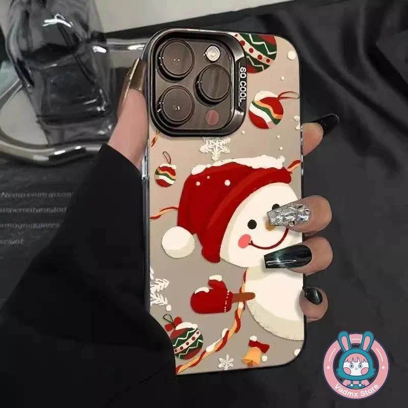 น่ารักคริสต์มาส Snowman สําหรับ OnePlus 13T 13R 9R 8T Nord 4 3 Lite 2 2T N300 N30 N20 SE CE 4 2 Lite