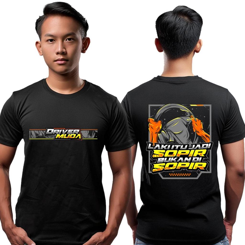 เสื้อยืด YOUNG MENS DRIVER เป็น SO A DRIVER ไม่ใช่ SILENCE