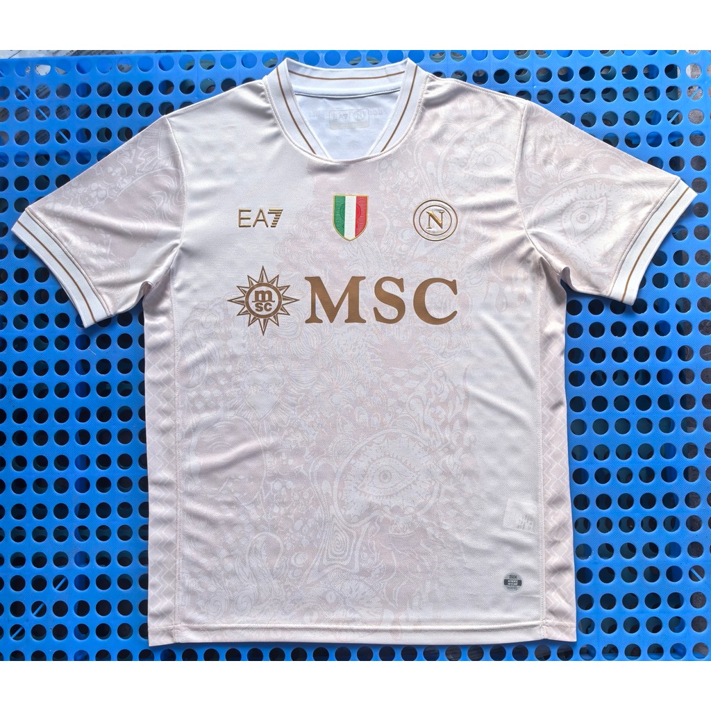 เสื้อฟุตบอล Napoli ออกแบบสำรอง แห้งเร็ว