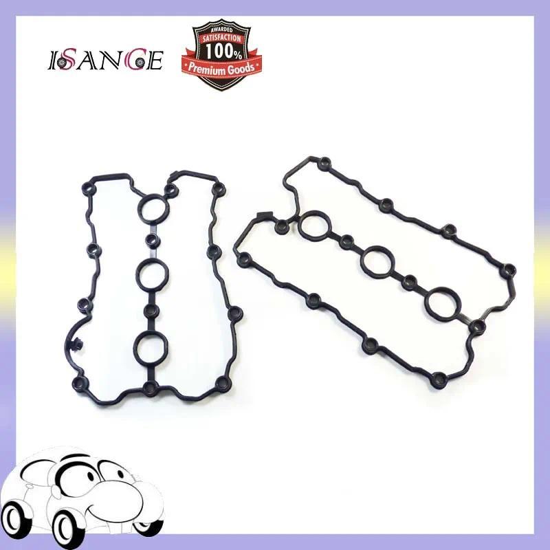 ISANCE Camshaft ฝาครอบเครื่องยนต์ชุดปะเก็นวาล์วสําหรับ Audi A4 A5 A6 & Quattro Q5 3.2L DOHC 2005-200