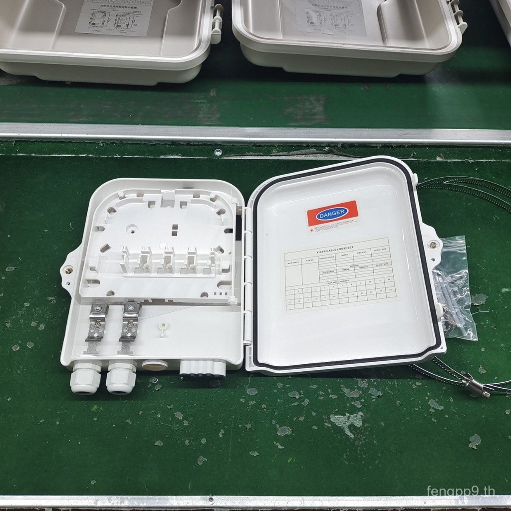 Fdb8 Core Separator Box NPA Splitter Box ติดผนัง Rod Separator กล่องป้องกันสายเคเบิลออปติคอลสายไฟกล่