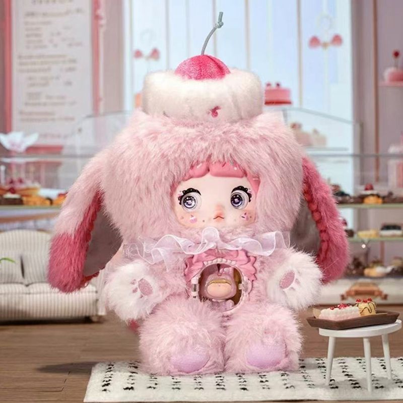 พร้อมสต็อกของแท้ nommi V7 ข้าวเหนียวกัด Sweetheart Plush Mystery Box Figure-Made เครื่องประดับน่ารัก