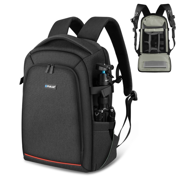 ยินดีต้อนรับที่สุด PULUZ Outdoor Portable Waterproof Scratch-proof Dual Shoulders Backpack Handheld 