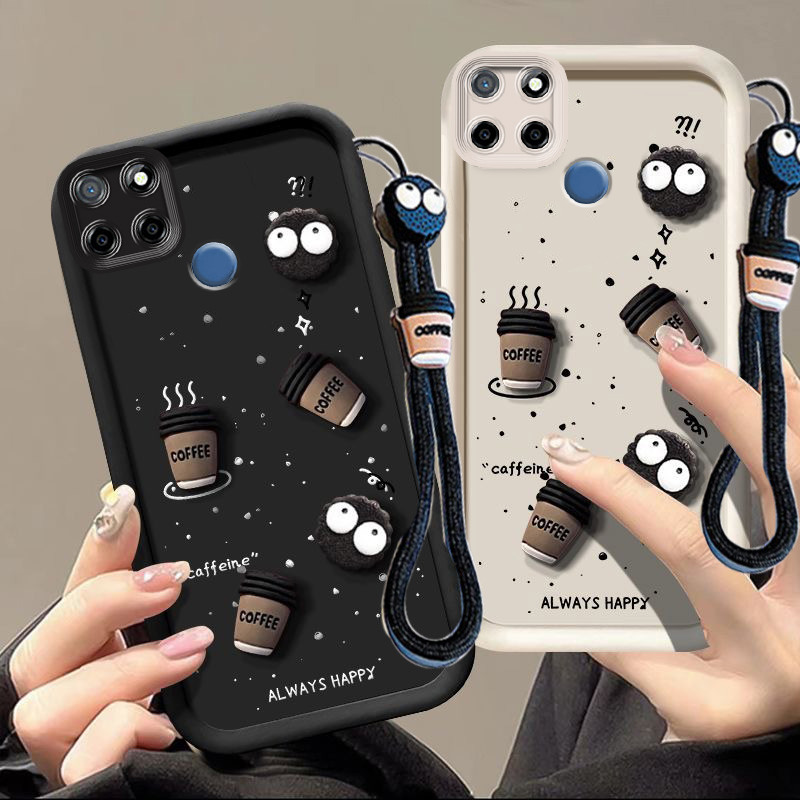 เคส realme c12 เคส realme c25 เคสโทรศัพท์ถ้วยกาแฟ 3D bts