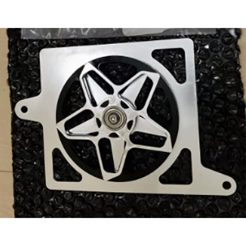 TrailTech ຝາຄອບໝໍ້ນ້ຳ 3D ARM TYPE SPINER ສຳລັບ Vario160/PCX160 ແລະ ຊິ້ນສ່ວນໄຟເລີຍ 3D TYPE STAR ARM (ลายสตาร์)