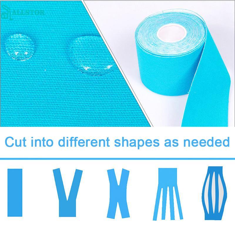 ALLSTOR Tape Athletic Tape Recovery Tape วิ่งป้องกันเข่ากล้ามเนื้อป้องกัน Sciss VN