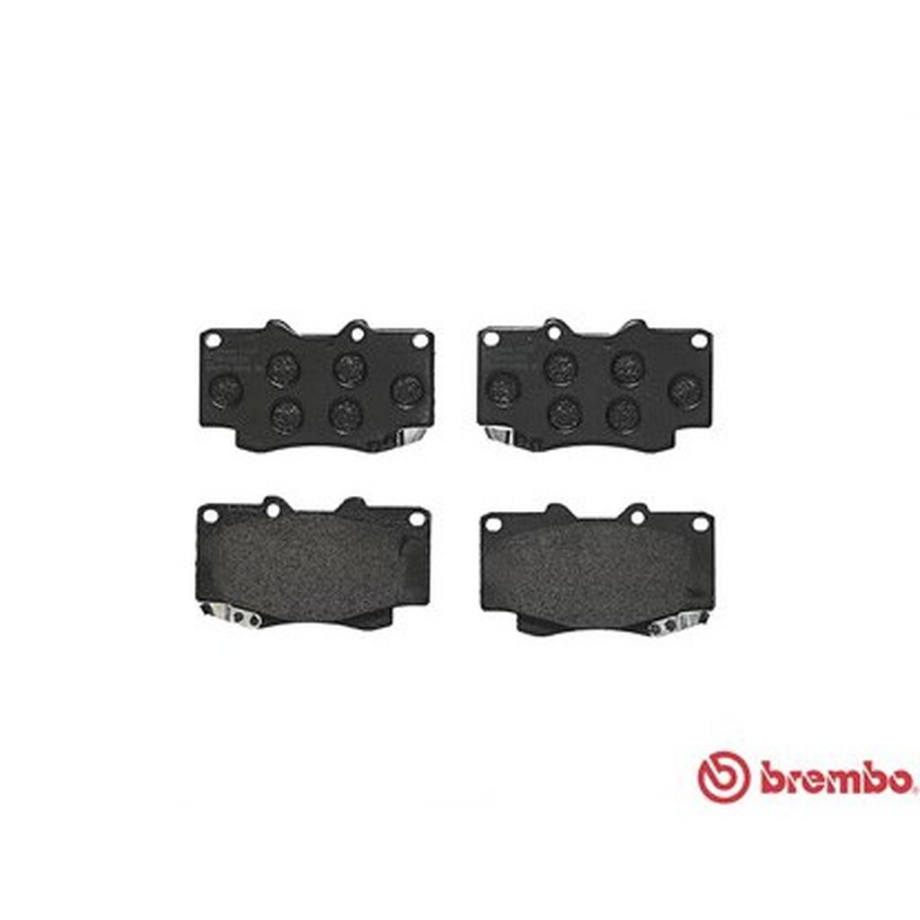ผ้าดิสเบรคหน้า TOYOTA VIGO Open Cab 4WD 4X4 Prerunner 2WD 4X2 ยกสูง FORTUNER 4WD 4X4 2004-2015