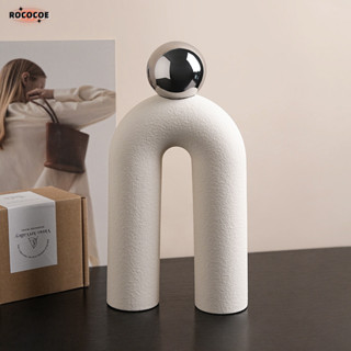 โมเดิร์นบทคัดย่อศิลปะส่วนบุคคลแจกัน, Niche Arched Ball ตกแต่…