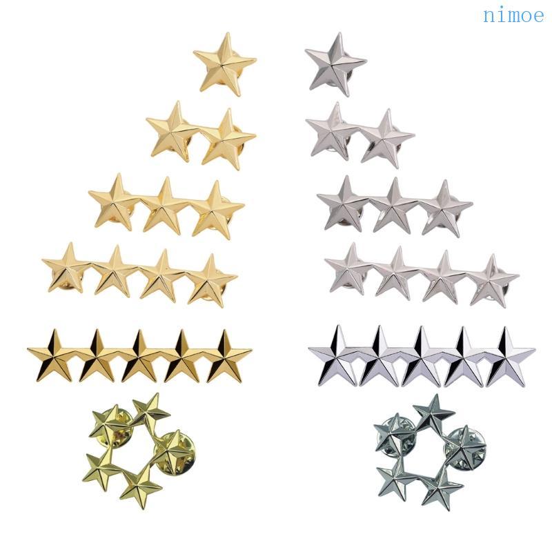 เข็มกลัด Lapel Pin สัญลักษณ์ดาว สำหรับประดับเสื้อผ้า