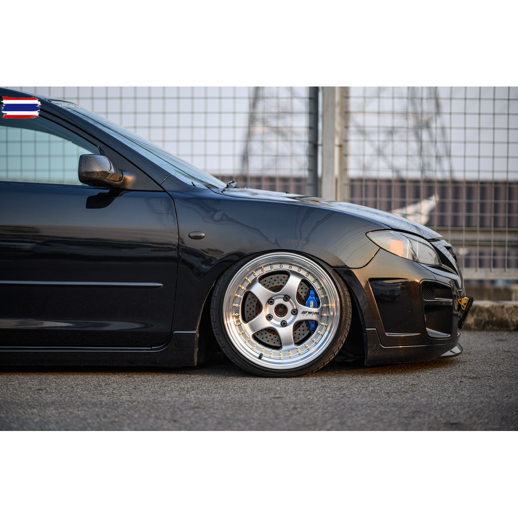 50 ชิ้น หมุดล้อแม็ก หมุดล้อ 7 mm.  work s1 s13p m1 m13p BBS LM Rs plastic rivet wheel