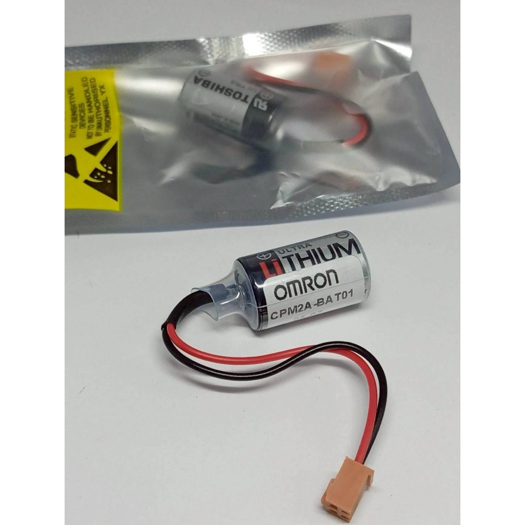 Original CPM2A-BAT01 3.6V CPM2A CQM1H PLC แบตเตอรี่ลิเธียม งานแท้ส่งใว