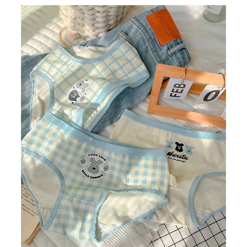 #493 กางเกงในผ้าฝ้าย ลายการ์ตูนน่ารัก ระบายอากาศดีมาก น่ารัก สดใส มีขนาดไซซ์ให้เลือก ราคาถูก - รูปที่ 6