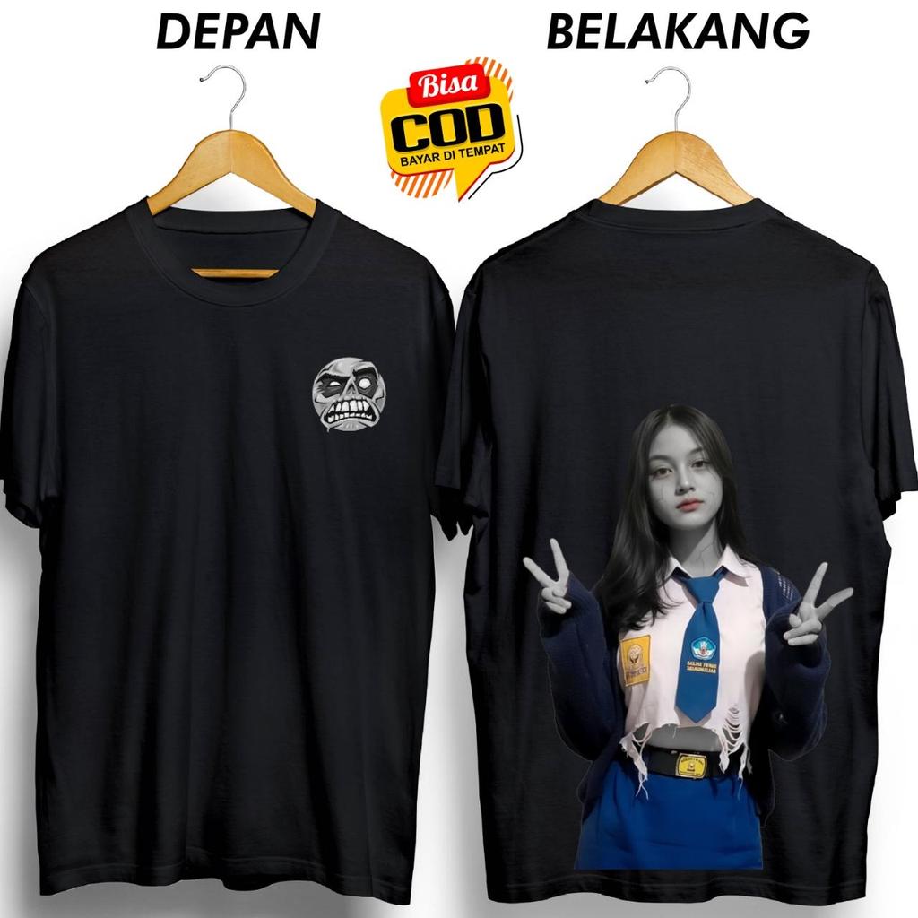 JUNIOR HIGH SCHOOL GHOST เสื้อยืด 2 FINGERS SEMEM DB