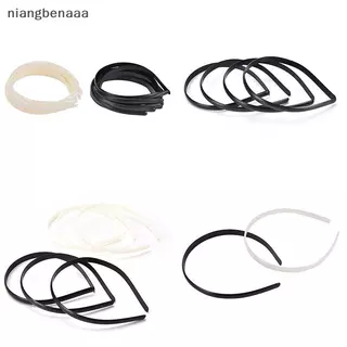 (niangbenaaa) 10 ชิ้น/เซ็ตยางรัดผมพลาสติกฟันเครื่องประดับผมเด็ก DIY Craft 2 สีใหม่