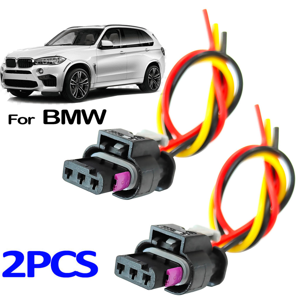 2x สําหรับ BMW 1 2 3 E90 F30 4 5 F10 G30 7 Series X1 X3 G01 X5 G05 X7 X6 3pin เซ็นเซอร์ที่จอดรถปลั๊ก