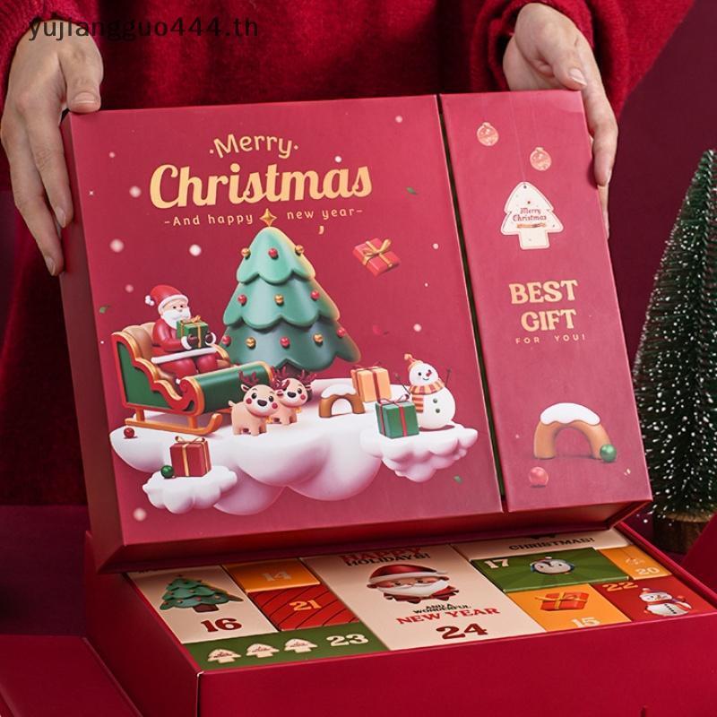 #yu # Christmas Advent Countdown Calendar Box 12Days Empty Gift Box DIY Christmas Empty Refillable C