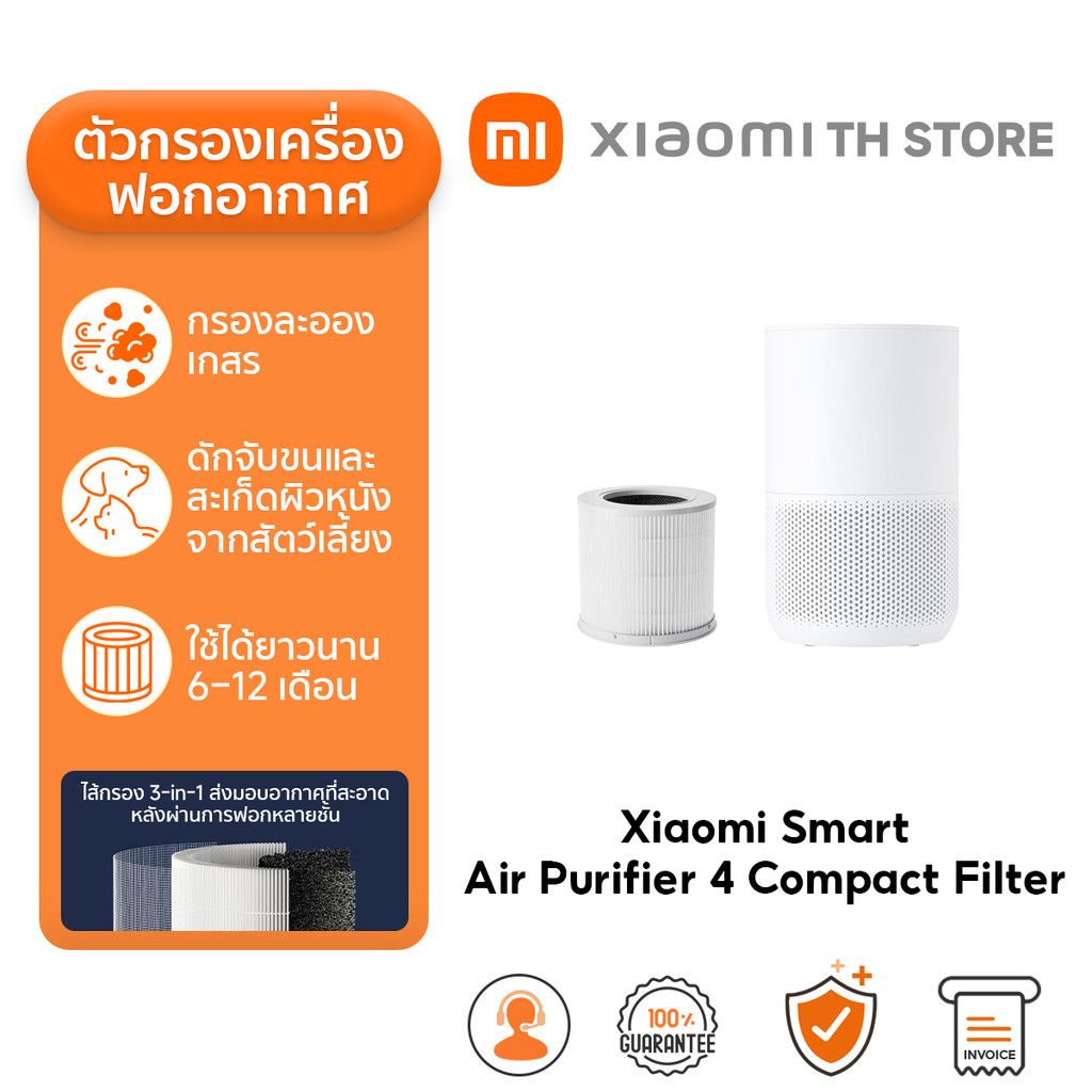 Xiaomi Smart Air Purifier 4 Compact Filter แผ่นกรอง