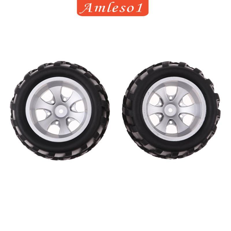 [Amleso1] 2x1/18 RC รถขวายาง Tyres สําหรับ 1:18 Wltoys A979 A979-B A979-A อุปกรณ์เสริม