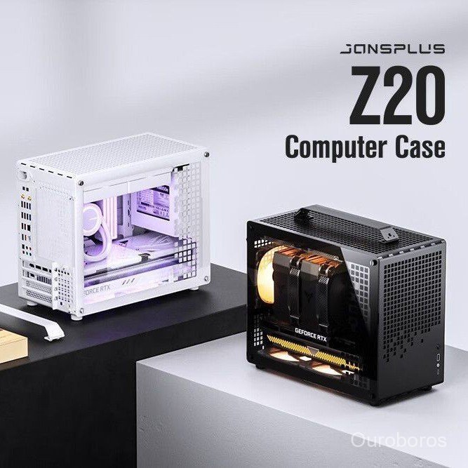 JONSBO JONSBO Z20 แชสซีที่ถอดออกได้ MATX สีขาวเดสก์ท็อปเรียบง่ายแชสซีขนาดเล็กรองรับ 240 ระบายความร้อ