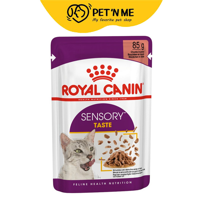 [จัดส่งจากคลัง] ROYAL CANIN อาหารเปียกแมวโต กินอาหารยาก รสชาติพิเศษ ซอสเกรวี่ 85g [9003579018866]